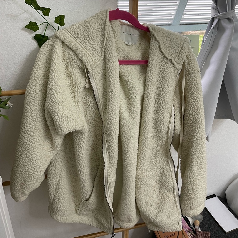 fluffy jacket